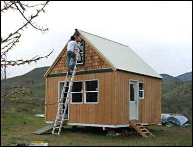  ” or “Building a small, functional cabin for full time living