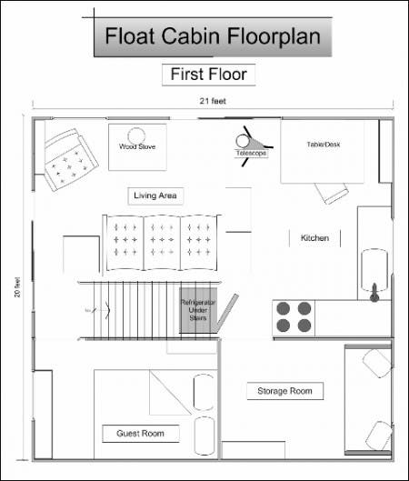 Float Cabin Floorplan