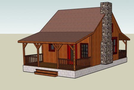 Sheldon Designs Little Cabin