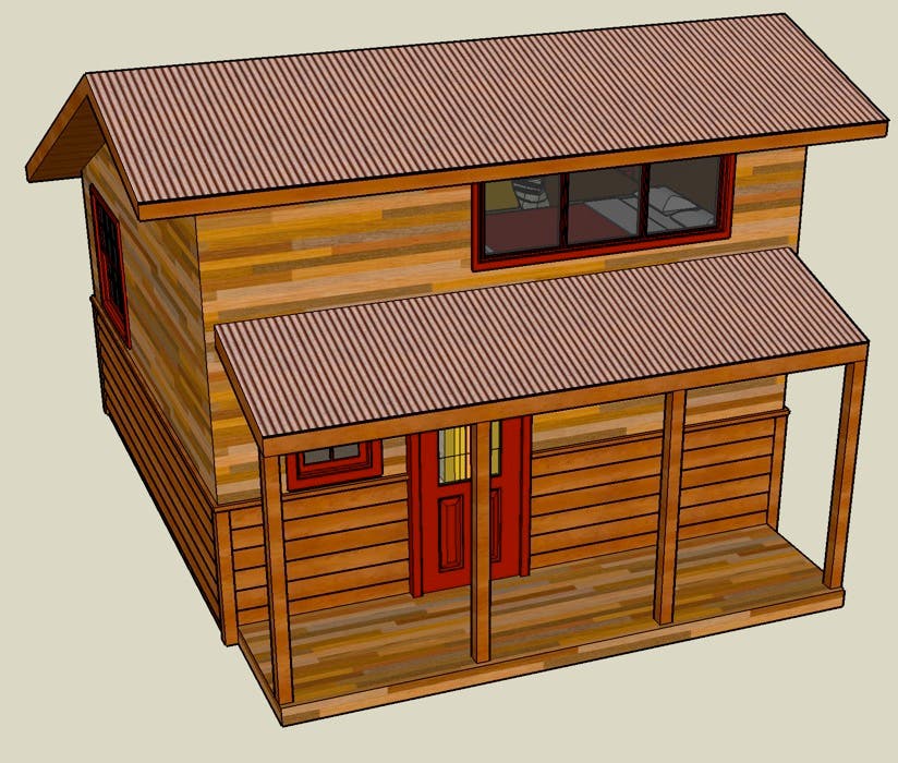 Tiny House Design in SketchUp