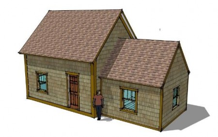 Timberlast 16 x 20 with addition