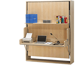 Modern Murphy Bed with Desk
