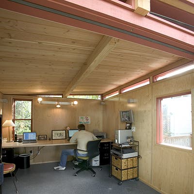 Modern Shed Interior