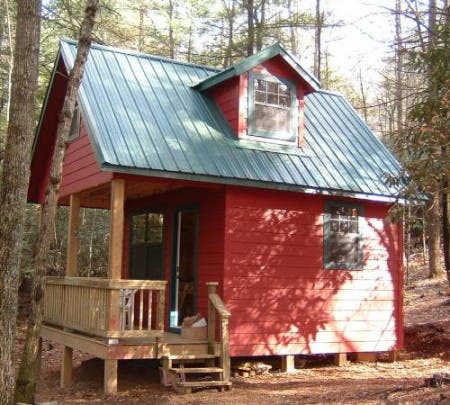 Small Cabin Plans with Loft