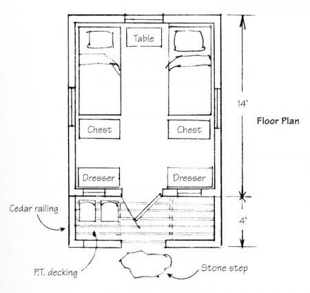 Tuff Shed Cabin Floor Plans | Bathroom Sketch