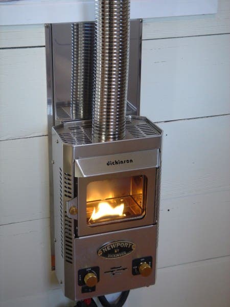 Dickinson Marine fireplace