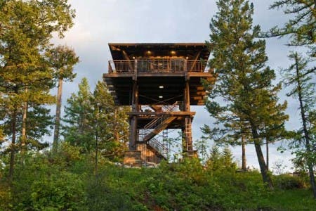 Montana Fire Tower Retreat