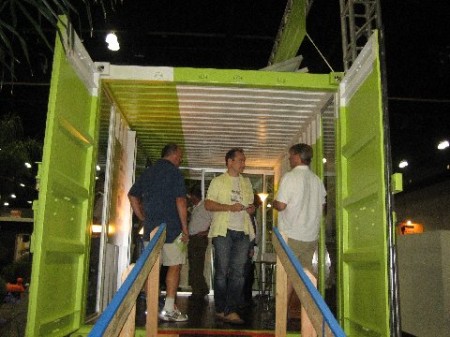 120 Square Foot Cabana End View