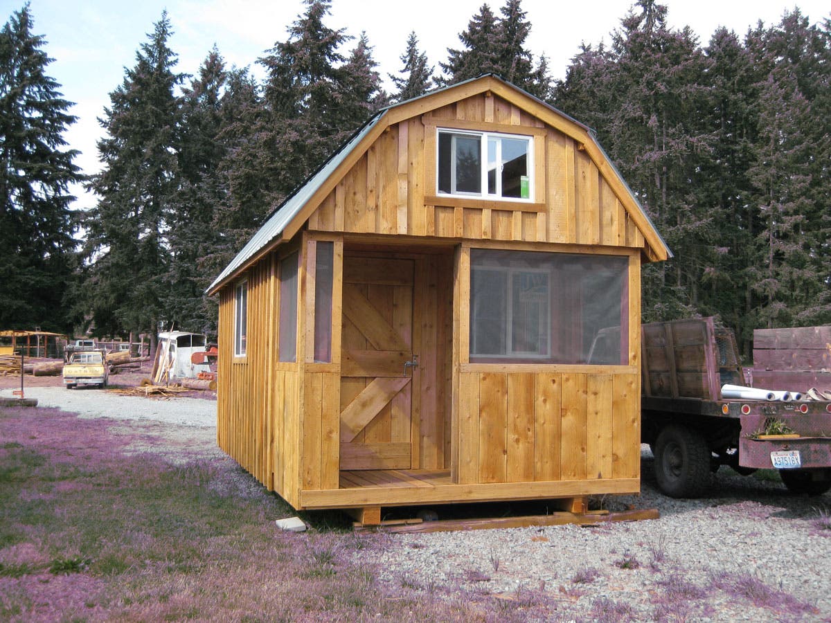 As Home Barn Style Shed with Loft