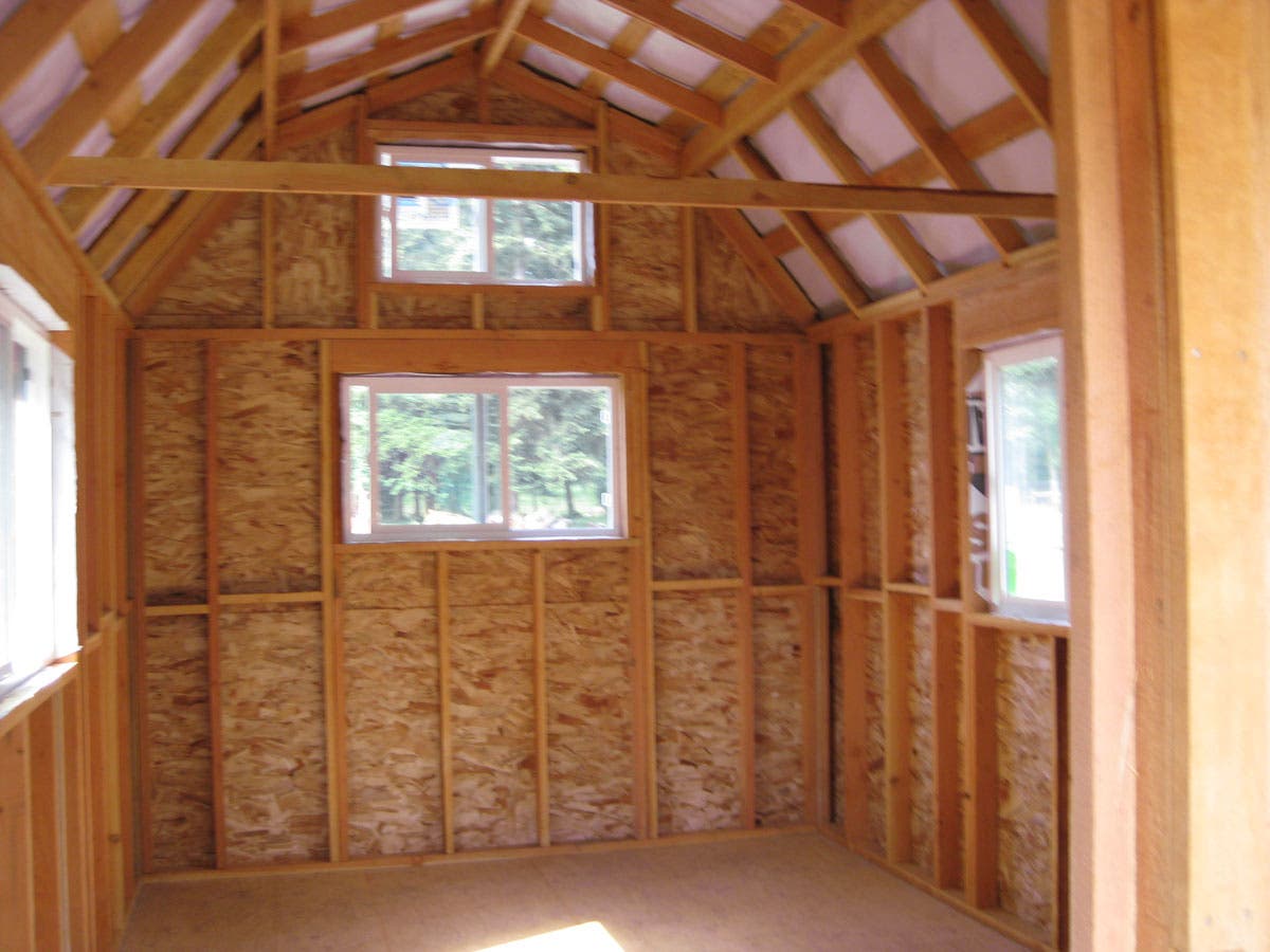 rough cut sheds barn style - tiny house blog