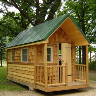  Home Design on The Wildflower Cabin Is 120 Square Feet And Built With Green Certified