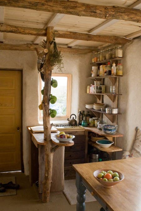 Cob House Kitchen