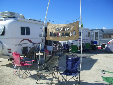 The Oliver trailer owned by Chris and Cherie from Technomadia