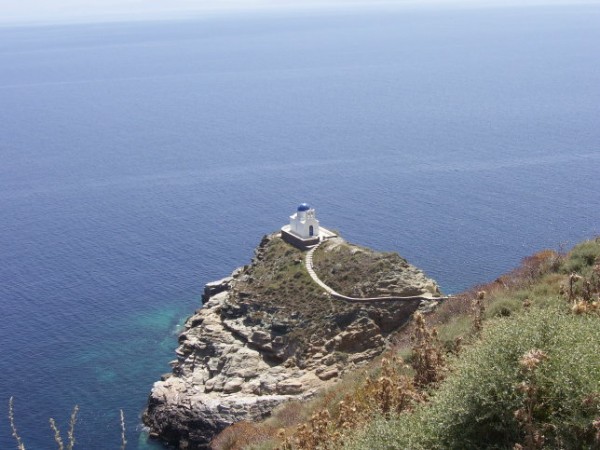 Tiny Church on Sifnos Island, Greece.