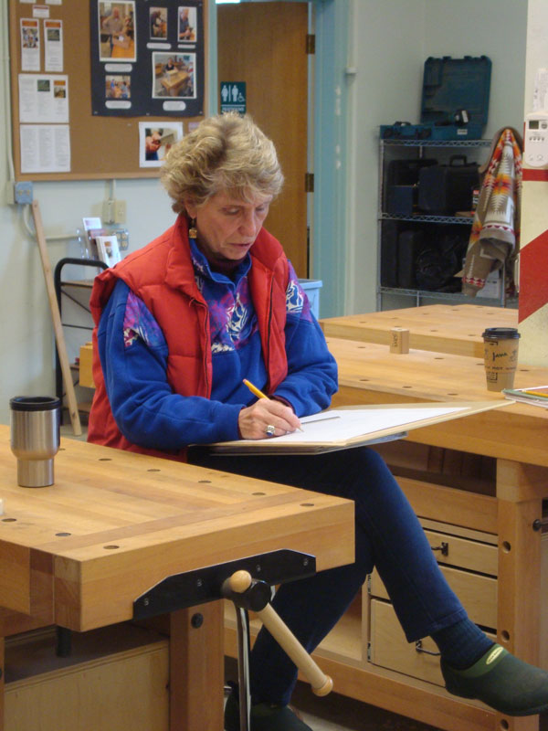 Pushkara in process of designing her new wagon