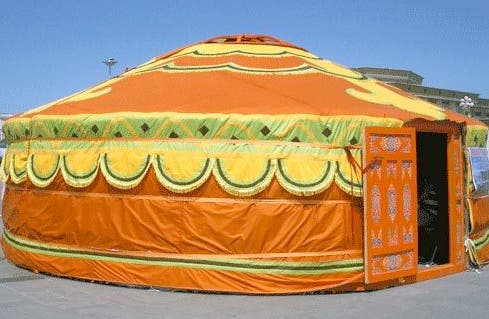 Mongolian Yurts for sale. Travel yurt (11'6″) and (104 sq.ft): $ 2,400