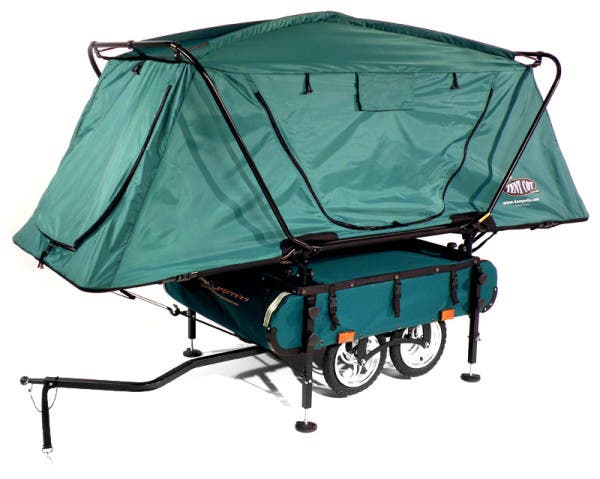 bike trailer plans. Bicycle Camping Trailer is