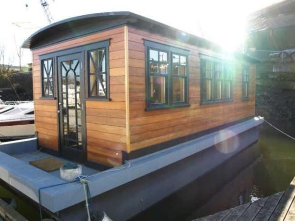Teak House Barge for Sale