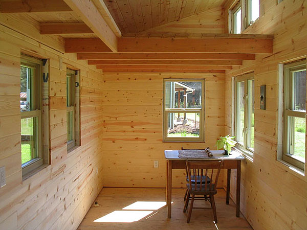interior of Alsek Cottage