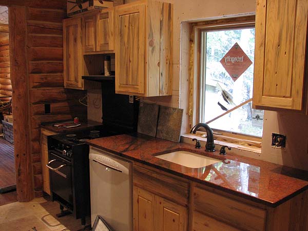 cabin kitchen