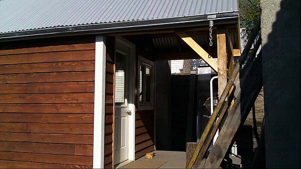 Wee Irish Cottage porch