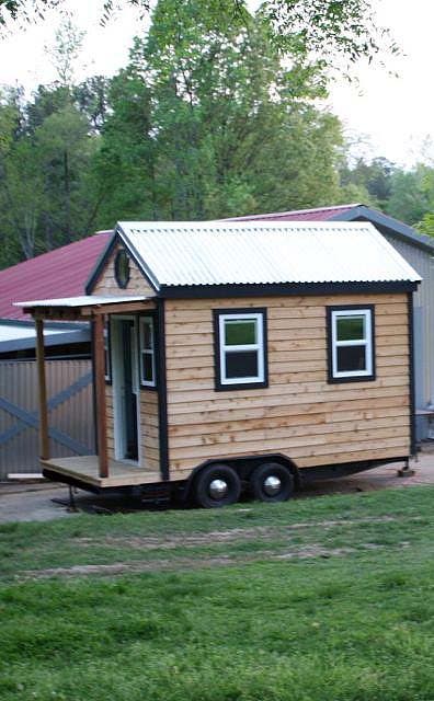 full view of the tiny house