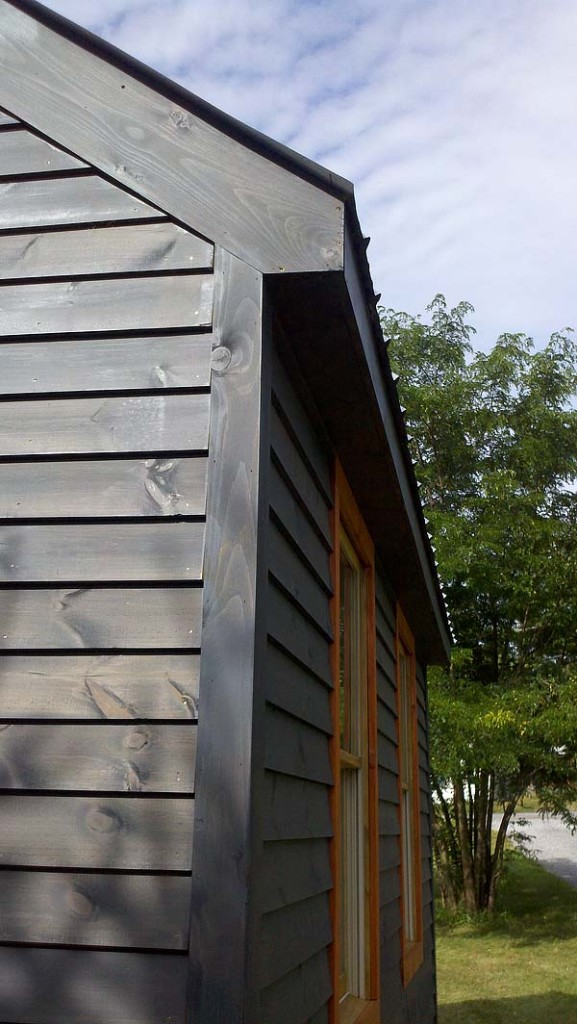 trim on tiny house