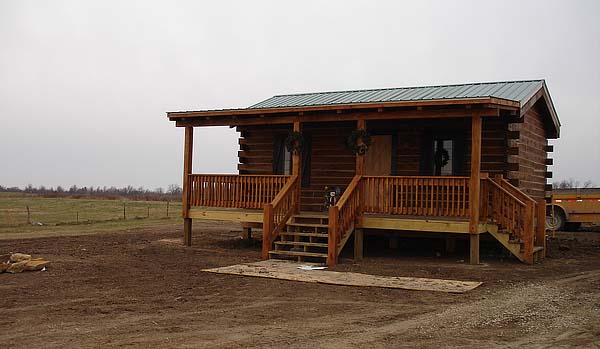 cabin porch