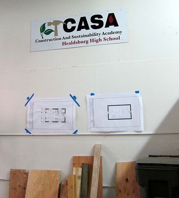 CASA sign and plans