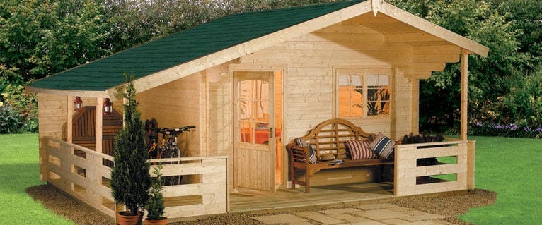 Small Log Cabin House Kits