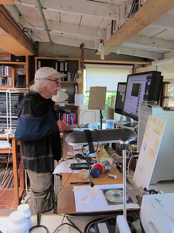 Lloyd at work