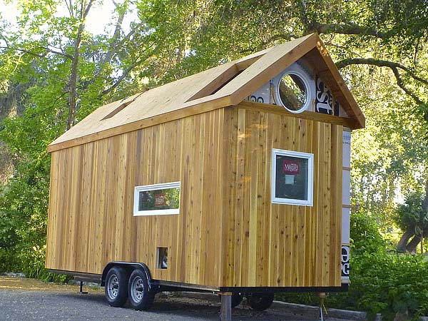 tiny house back side