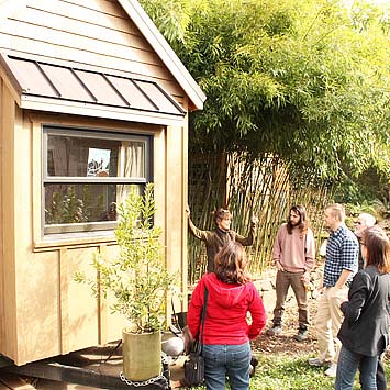 completed tiny house