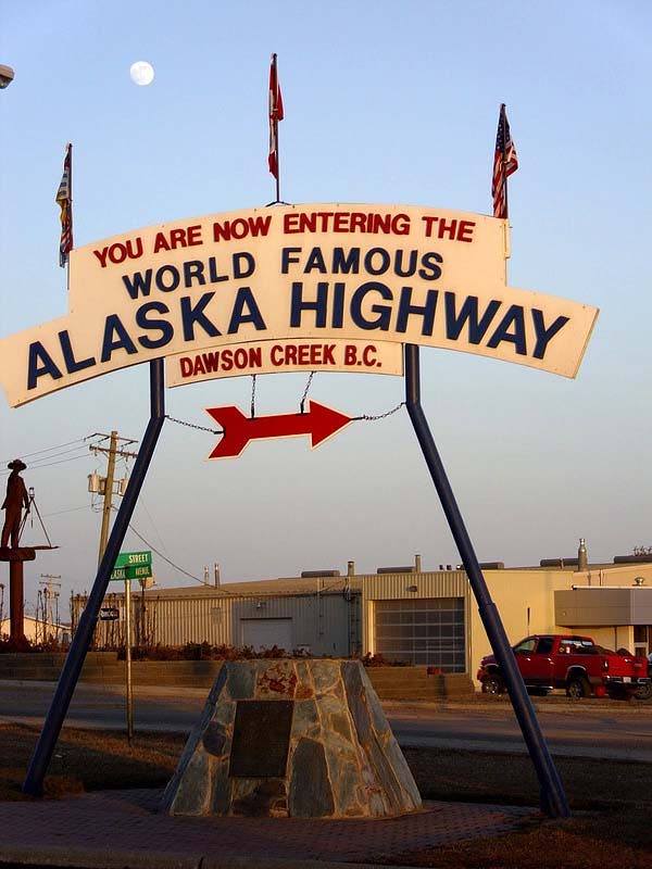 Welcome to the Alaska Highway