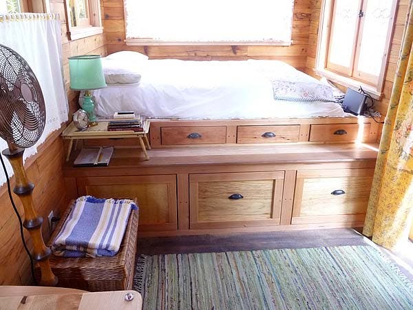 bed and storage