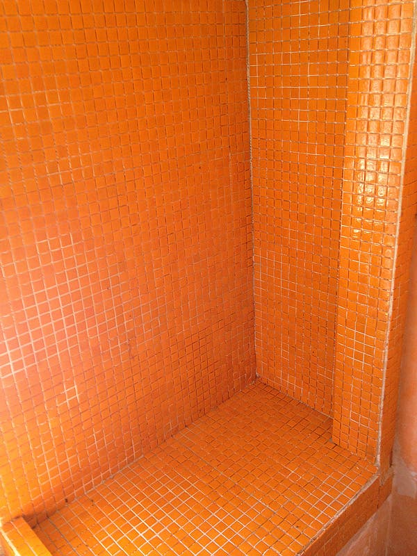 shower almost completed