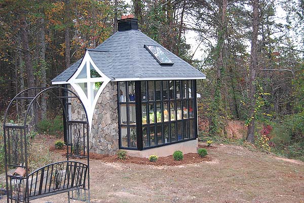 window and greenhouse