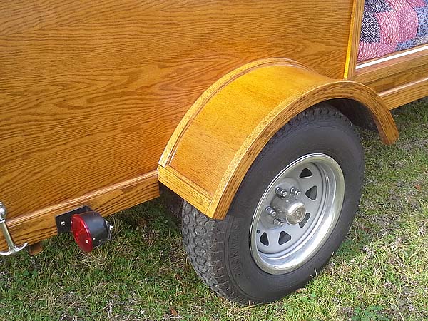 oak covered fender