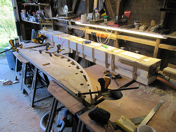 steamer roof frame
