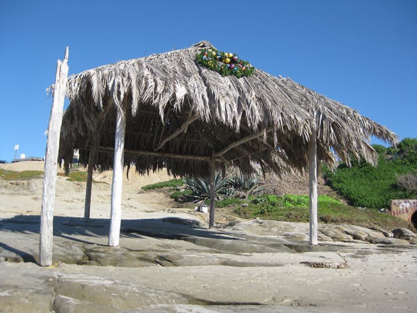 windansea-beach-grass-hut
