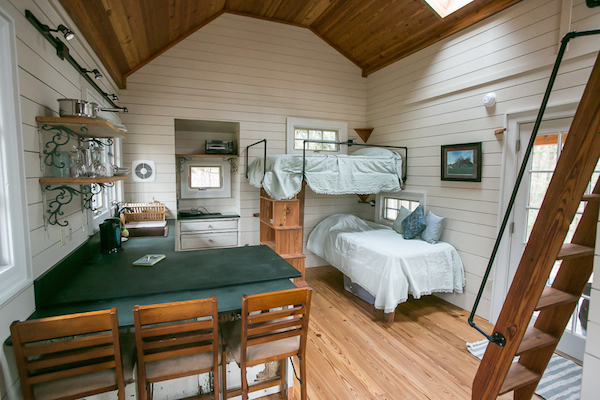 interior of cabin