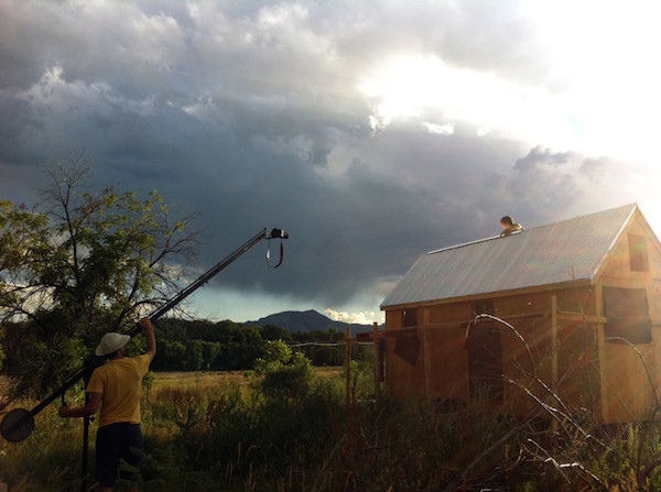 filming the tiny house