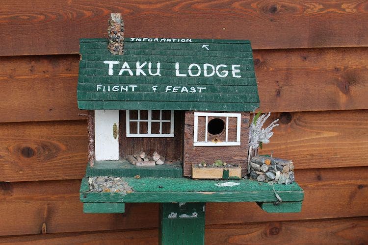 Taku Lodge mailbox