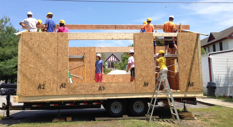 tiny house build