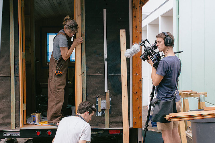 filming the movie