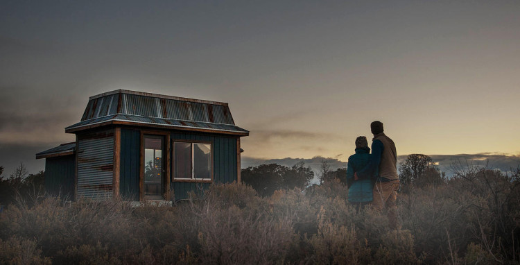 Out here in the fields...from any angle you can find appeal in tiny living.