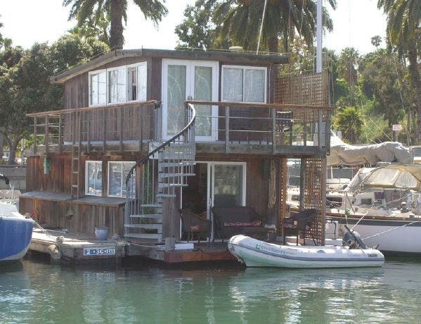 Santa Barbara's Only True Houseboat is For Sale - Tiny ...