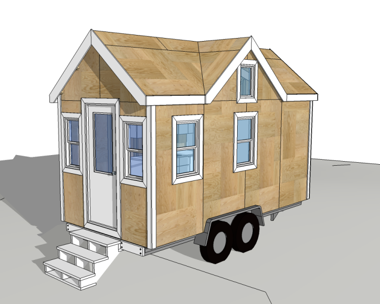 Blueprints for Small Mobile Homes and Travel Trailers