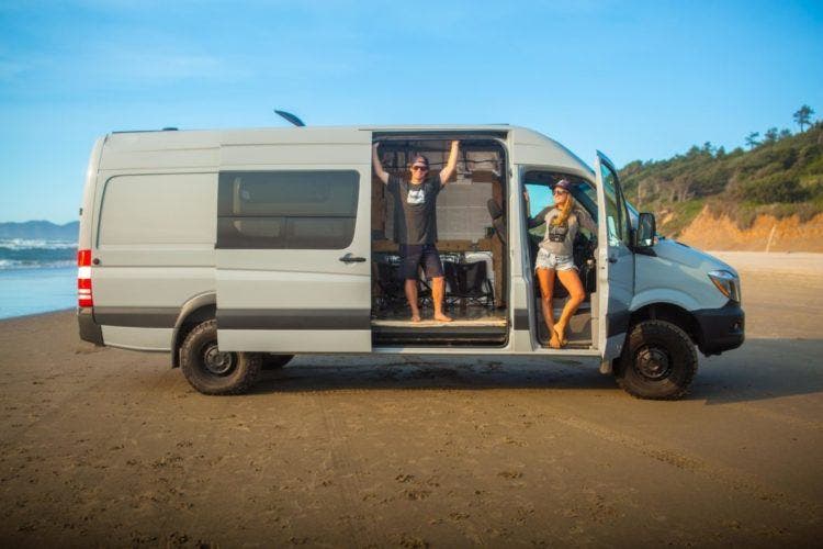 Young Van Life Couple Chasing Waves And Dreams Tiny House Blog