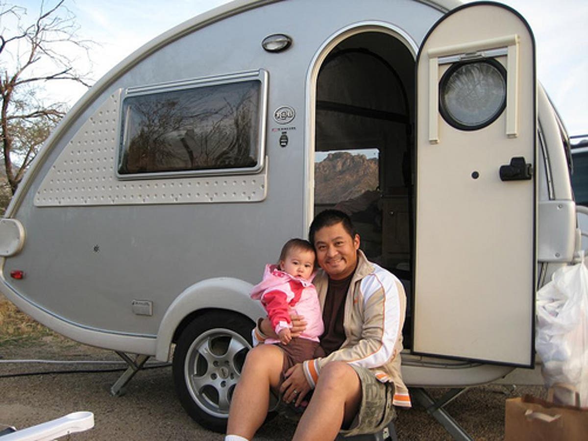 Family of Six Lives in Airstream Trailer